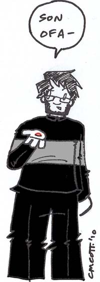 It's a Logan's Run reference, yo!  They all, like, disappeared at the age of 30 when that little thing in their palm started to blink.  Remember?