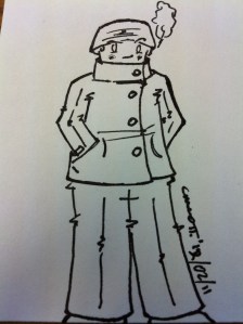 It was way too cold this morning. Way too cold.