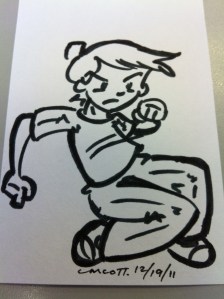 Sketch 22 Jump in a dynamic way, little guy!