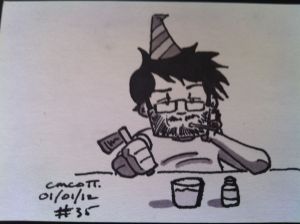 I feel this way, and I didn't even drink!