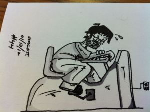 I huffed, and I puffed, and I'm lucky I didn't end up in the emergency room.