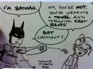 Maybe he's the French Batman?