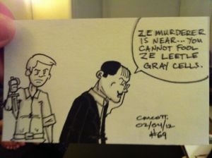 Latter-day Poirot is kinda depressing, though, 'cause Poirot is mostly just a douche.